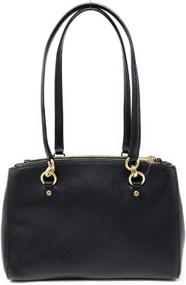 img 2 attached to Signature Leather Carryall Shoulder Crossbody Women's Handbags & Wallets