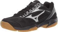 👟 mizuno cyclone speed 2 junior indoor court shoe - unisex kids logo