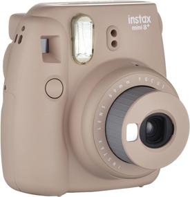 img 1 attached to Фотоаппарат Fujifilm Instax Mini 8 с мгновенной пленочкой - международная версия (Какао)