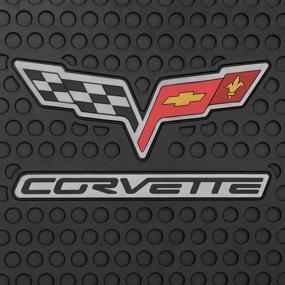 img 3 attached to Резиновые коврики Lloyd Mats Signature для Corvette C6 2007.5-2013.5: Надежные передние коврики (крепление на липучке)