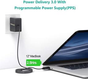 img 3 attached to 😊 Nekteck 45W USB C Wall Charger with PD 3.0 (PPS), [USB-IF Certified] Fast Charging Adapter, Compatible with MacBook Pro, iPad Air/Pro, Google Pixel, Samsung Note 10/S10/S10+ and Other USB C Devices