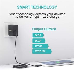 img 2 attached to 😊 Nekteck 45W USB C Wall Charger with PD 3.0 (PPS), [USB-IF Certified] Fast Charging Adapter, Compatible with MacBook Pro, iPad Air/Pro, Google Pixel, Samsung Note 10/S10/S10+ and Other USB C Devices