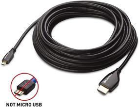 img 3 attached to Cable Matters 25ft High Speed Micro HDMI to HDMI Cable - 4K Resolution Ready