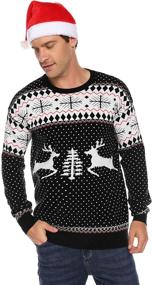 img 3 attached to 🎄 Boys' Clothing: Matching Christmas Sweaters by Totatuit