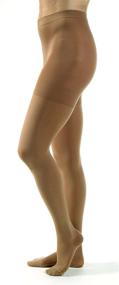 img 3 attached to 🩲 Medium Beige Waist High Closed Toe JOBST Relief Compression Pantyhose 30-40 mmHg for Effective Compression Therapy