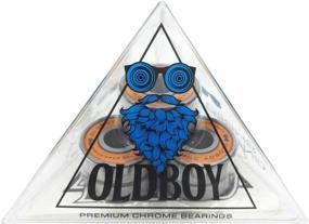 img 4 attached to 🛹 Enhance Your Skating Experience with Oldboy Chrome Skateboard Bearings for Skateboards, Longboards, Quad Skates, Rollerblades or Scooters