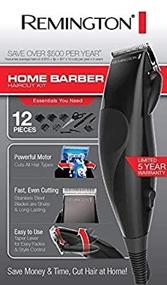 img 1 attached to Remington Precision Corded Home Barber Haircut Trimming Kit - 2 Piece Set, 1 Count