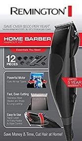 img 2 attached to Remington Precision Corded Home Barber Haircut Trimming Kit - 2 Piece Set, 1 Count