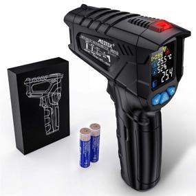 img 4 attached to 🌡️ Infrared Thermometer Temperature Gun MESTEK Non-Contact Laser Digital Thermometers with Color LCD Screen -58℉~1472℉(-50℃~800℃) Adjustable Emissivity Humidity - Not Suitable for Measuring Human Body Temperature