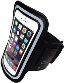 img 3 attached to Running Armband for iPhone 8 Plus (5.5), Black by RED STAR TEC