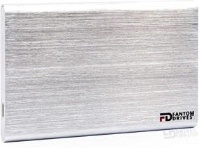 img 4 attached to Fantom Drives FD G31-250GB Portable SSD - USB 3.1 Gen 2 Type-C 10Gbps - Silver - Mac Plug and Play - Aluminum Build - Fast Transfer Speed up to 560MB/s - (CSD250S-M)