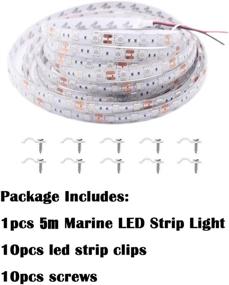 img 3 attached to 🚤 Seaponer Pontoon Boat Light: Marine LED Strip for Enhanced Night Fishing & Deck Illumination
