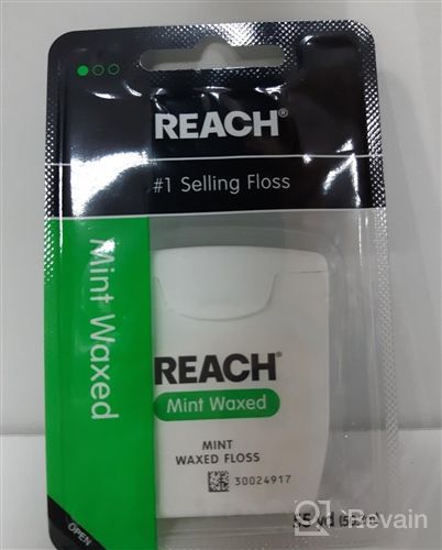 img 1 attached to 🪥 Reach Waxed Dental Floss, Mint Flavor, Long Lasting Freshness, 1 Count review by Mark Strong