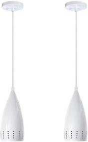 img 4 attached to Dysmio 12 Inches Adjustable Contemporary Indoor Mini Pendant Light Fixture