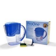 🍶 proone water filter pitcher with fruit infuser - top choice for kitchen, office, camping, or rving, providing filtered water logo