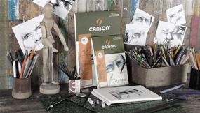 img 2 attached to Canson Heavyweight Drawing Texture Including Painting, Drawing & Art Supplies