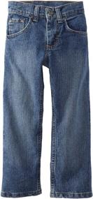 img 2 attached to LEE Premium Relaxed Straight Buckner Boys' Clothing and Jeans: Comfort and Style Combined