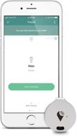 trackr bravo - bluetooth item tracker and phone finder for ios/android - generation 3, silver (1 pack) logo