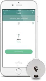 img 4 attached to TrackR Bravo - Bluetooth Item Tracker and Phone Finder for iOS/Android - Generation 3, Silver (1 Pack)