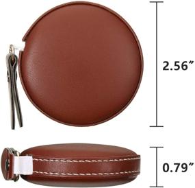 img 2 attached to Measure Dieting Leather Retractable Measuring