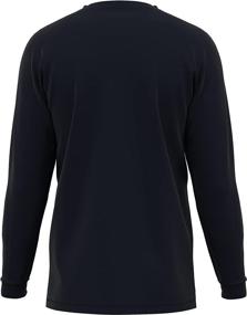 img 1 attached to 💧 Nano TexSpill Resistance RelaxFit Long Sleeve: Stylish & Practical Protection against Accidental Spills