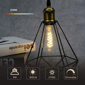 img 2 attached to BORT Flexible Filament Dimmable Bulb, Equivalent to...