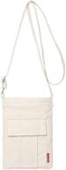 👜 aocina small crossbody bags: stylish canvas purses for teens & women – lightweight and mini purse bag logo
