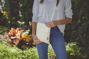 img 1 attached to 👜 Маленькие сумочки AOCINA: Стильные холстовые кошельки для подростков и женщин - Легкие и миниатюрные сумки