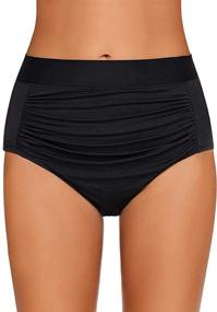 img 4 attached to 👙 GRAPENT Women's High-Waisted Tankini Swimsuit - Ladies' Clothing