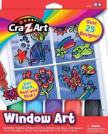🎨 cra-z-art window art decorative design diy kit: enhance your décor logo