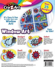 img 1 attached to 🎨 Cra-Z-Art Window Art Decorative Design DIY Kit: Enhance Your Décor