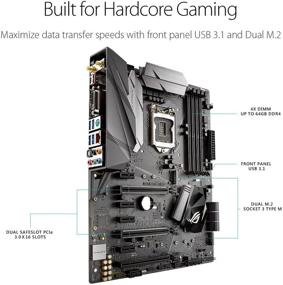 img 2 attached to 🖥️ ASUS ROG STRIX Z270E GAMING LGA1151 DDR4 DP HDMI DVI M.2 ATX Motherboard with Onboard AC Wi-Fi and USB 3.1