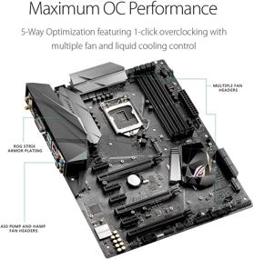 img 1 attached to 🖥️ ASUS ROG STRIX Z270E GAMING LGA1151 DDR4 DP HDMI DVI M.2 ATX Motherboard with Onboard AC Wi-Fi and USB 3.1