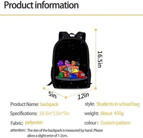 img 2 attached to 🎒 AMYATLIY Student Bookbag Backpack: The Ultimate School Companion