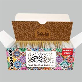 img 3 attached to 🔥 Dukhni Oud Bakhoor عود بخور - Variety Sample Set: 30 Pieces of Maamoul Bakhoor for Home Use with Exotic Bakhoor Burner - Electric OR Charcoal Burner Included! Perfect for Namaaz, Meditation, Chanting, and Peaceful Moments