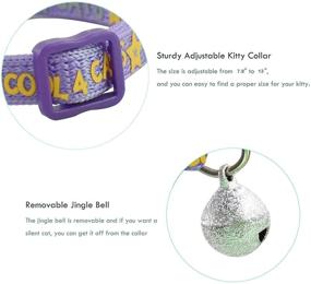 img 1 attached to Collar Adjustable Kitten Collars Safety