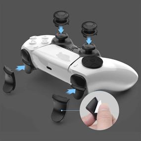 img 2 attached to Прозрачные аксессуары для защиты рукояток Ultimate PlayStation 5 для улучшенного игрового процесса