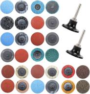 🛠️ 101 pcs tysun sanding discs with 2 inch quick change feature and 1/4 inch holder - ideal surface conditioning discs for die grinder: strip, grind, polish, remove burr, finish rust and paint logo