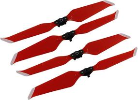 img 1 attached to Huaye Mavic 2 Drone PC Paddle 8743F Propellers - Quick Release Folding Accessories for DJI Mavic 2 Pro/Mavic 2 Zoom (Red, 2 Pairs)