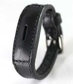 img 4 attached to Fitbit Flex Real Leather Band Wearable Technology