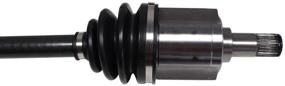 img 2 attached to 🏎️ GSP NCV36574 CV Axle Shaft Assembly - Left Front (Driver Side): Premium Quality & Durability