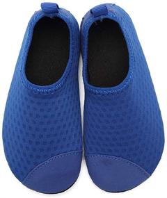 img 1 attached to 👟 Coolloog Walker Barefoot Toddler Moccasins Girls' Shoes | Athletic Footwear