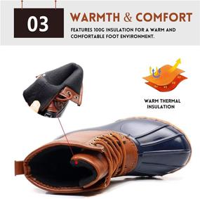 img 1 attached to Waterproof Toddler Boys' Shoes and Boots by Ahannie - Fashionably Designed for Outdoor Activities