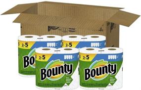 img 1 attached to 🧻 Bounty Select-A-Size Paper Towels: 8 Double Plus Rolls for the Price of 20 Regular Rolls