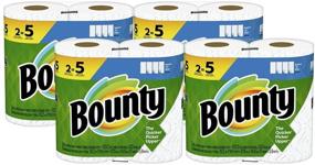 img 4 attached to 🧻 Bounty Select-A-Size Paper Towels: 8 Double Plus Rolls for the Price of 20 Regular Rolls