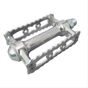 img 3 attached to 🚴 MKS Sylvan Touring Pedals - Silver, 2 Piece Set: Unmatched Quality and Style for Your Riding Experience