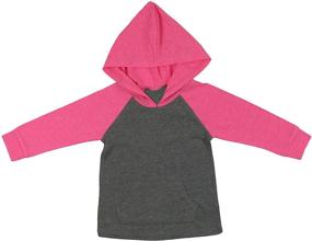 img 3 attached to 👶 Infant Boys Girls Contrast or Solid Basic Hoodie Everyday Shirt by ToBeInStyle: An Enhanced SEO-friendly Product Name