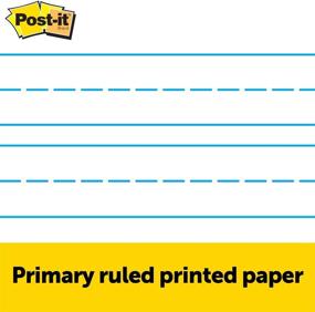 img 3 attached to 📝 Post-it Super Sticky Tabletop Easel Pad, 20 x 23 Inches, 20 Sheets/Pad, 1 Pad (563PRL), Portable White Premium Self Stick Flip Chart Paper with Primary Lines, School Paper, Built-in Easel Stand" -> "Super Sticky Tabletop Easel Pad - 20x23 Inches, 20 Sheets/Pad - Portable White Flip Chart Paper with Primary Lines and Built-in Easel Stand