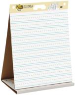 📝 post-it super sticky tabletop easel pad, 20 x 23 inches, 20 sheets/pad, 1 pad (563prl), portable white premium self stick flip chart paper with primary lines, school paper, built-in easel stand" -> "super sticky tabletop easel pad - 20x23 inches, 20 sheets/pad - portable white flip chart paper with primary lines and built-in easel stand logo