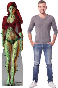 img 2 attached to 🌿 Enhanced Graphics Poison Ivy Full-Scale Cardboard Cutout Stand - Batman: Arkham Asylum